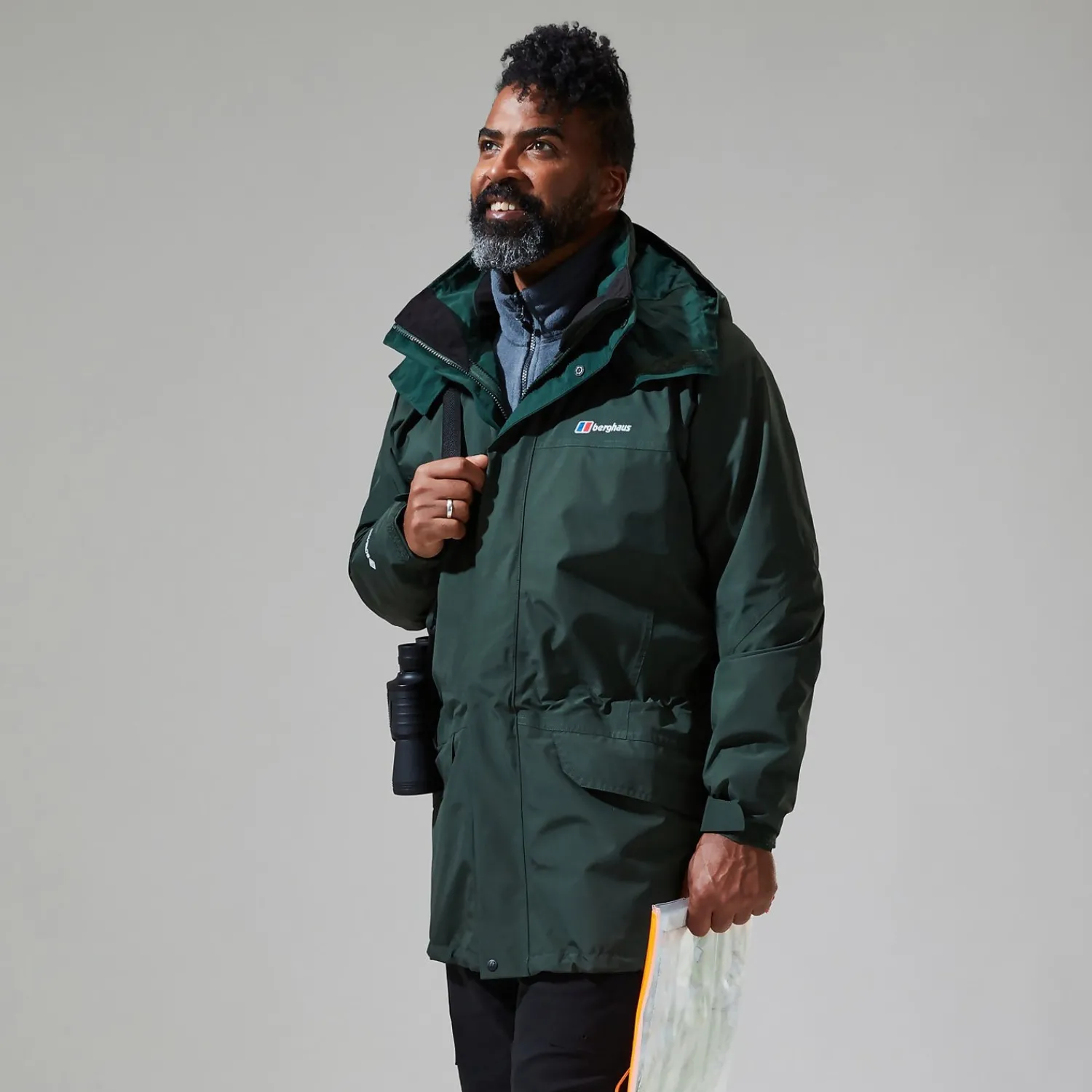 Berghaus Men's Long Cornice InterActive Jacket - Dark Green Sale