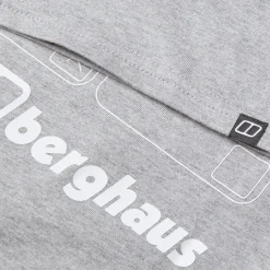 Berghaus Men's Mountain Checklist Short Sleeve Tee - Grey Sale