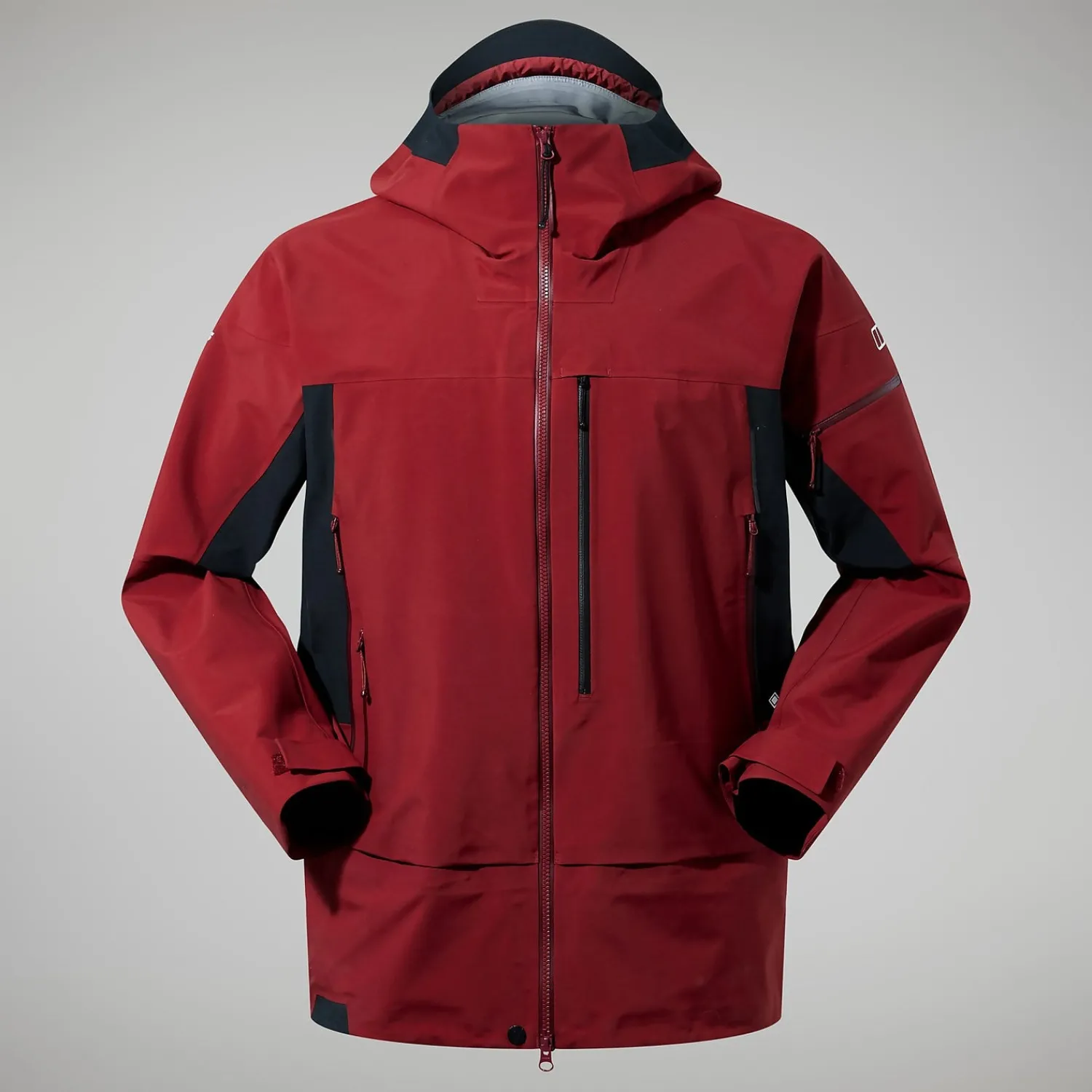 Berghaus Men's MTN Arete Descend GTX Jacket - Dark Red/Black Online