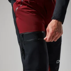 Berghaus Men's MTN Arete Descend GTX Bib Pants - Dark Red/Black Best