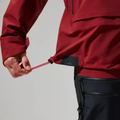 Berghaus Men's MTN Arete Descend GTX Jacket - Dark Red/Black Online