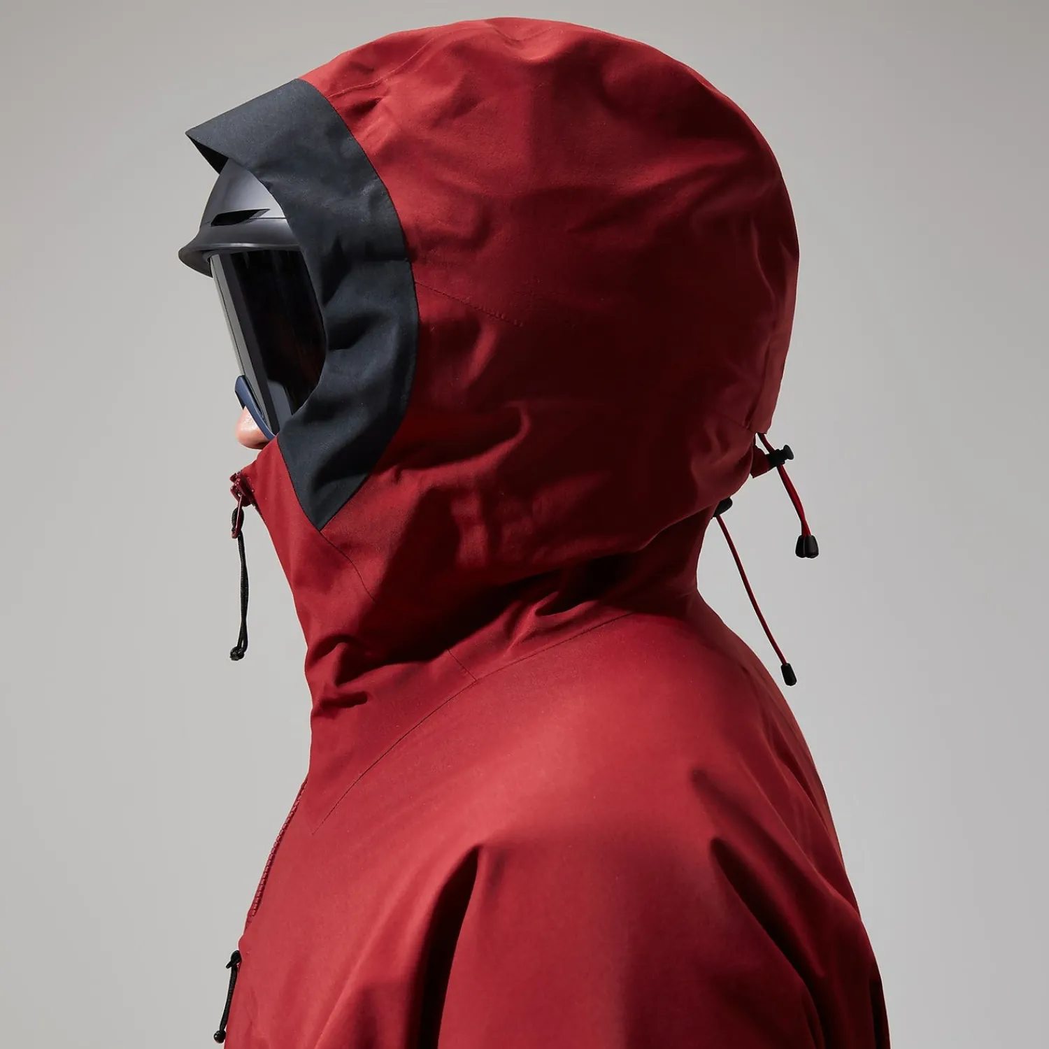 Berghaus Men's MTN Arete Descend GTX Jacket - Dark Red/Black Online