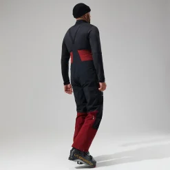 Berghaus Men's MTN Arete Descend GTX Bib Pants - Dark Red/Black Best