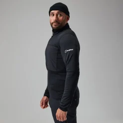 Berghaus Men's MTN Arete LB Half Zip - Black Discount