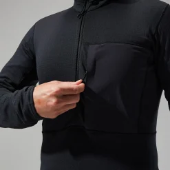 Berghaus Men's MTN Arete LB Half Zip - Black Discount