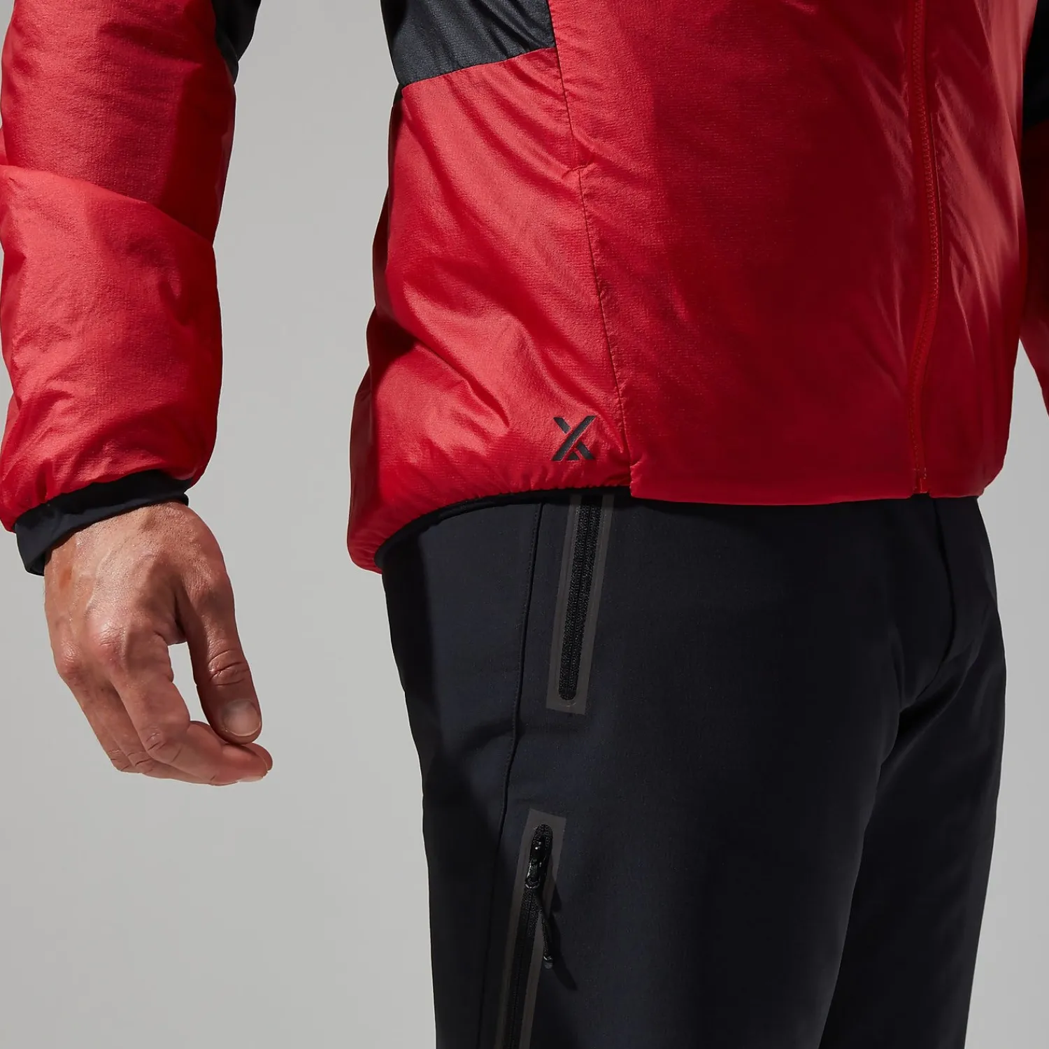 Berghaus Men's MTN Arete LB Synthetic Hoody - Red/Black Online