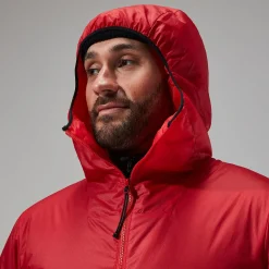 Berghaus Men's MTN Arete LB Synthetic Hoody - Red/Black Online