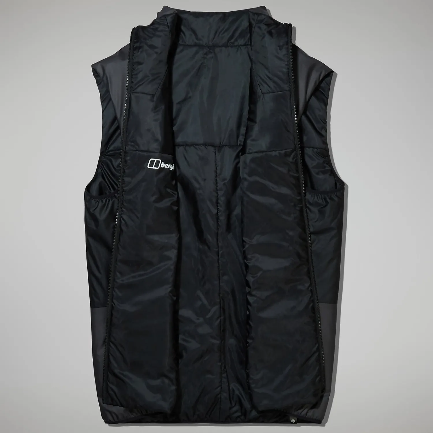 Berghaus Men's MTN Arete LB Synthetic Vest - Grey/Black Best