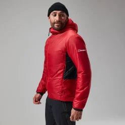 Berghaus Men's MTN Arete LB Synthetic Hoody - Red/Black Online