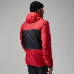 Berghaus Men's MTN Arete LB Synthetic Hoody - Red/Black Online