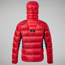 Berghaus Men's MTN Arete Ultra Down Hoody - Red/Black New