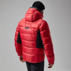 Berghaus Men's MTN Arete Ultra Down Hoody - Red/Black New
