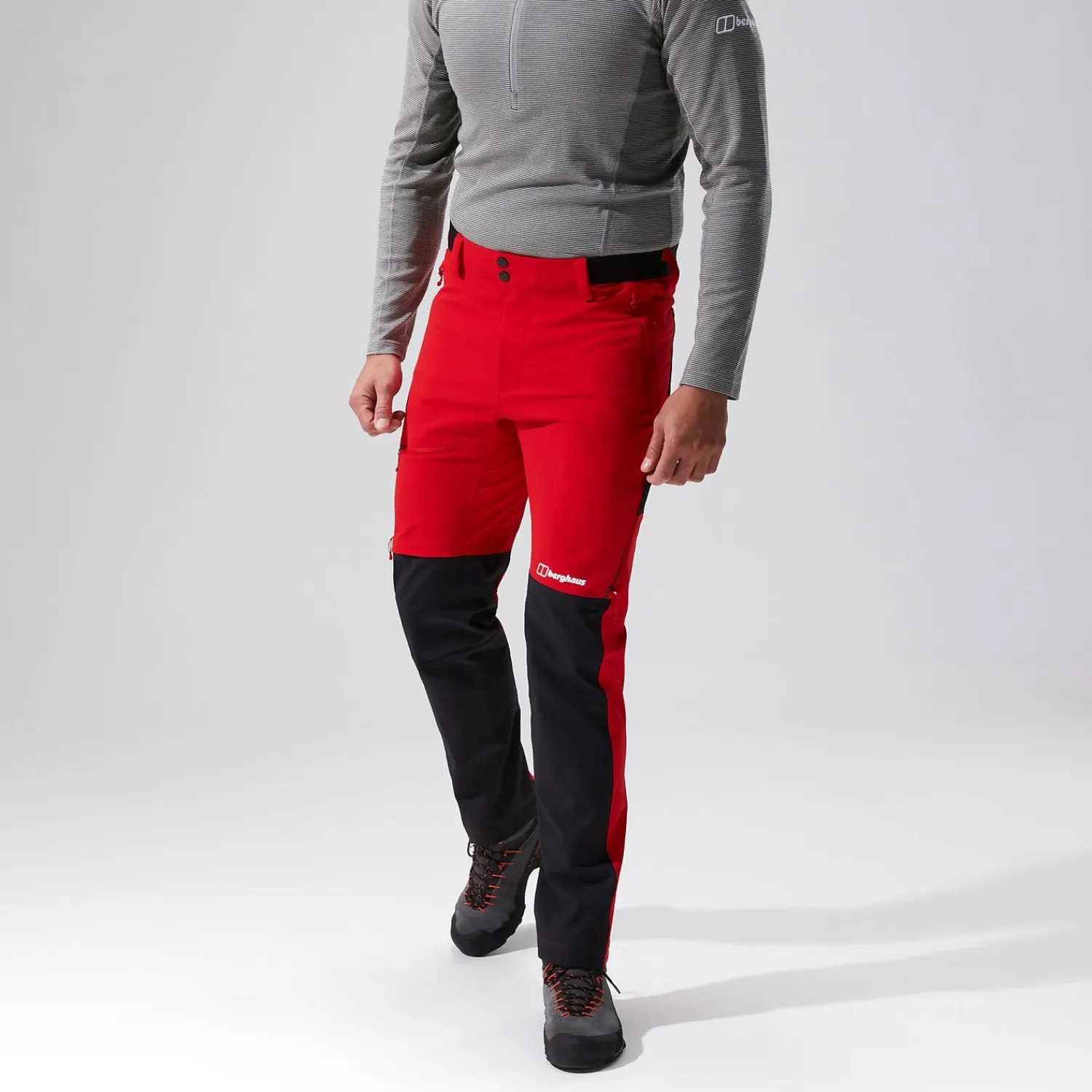 Berghaus Men's MTN Guide Alpine Pant - Red/Black Hot