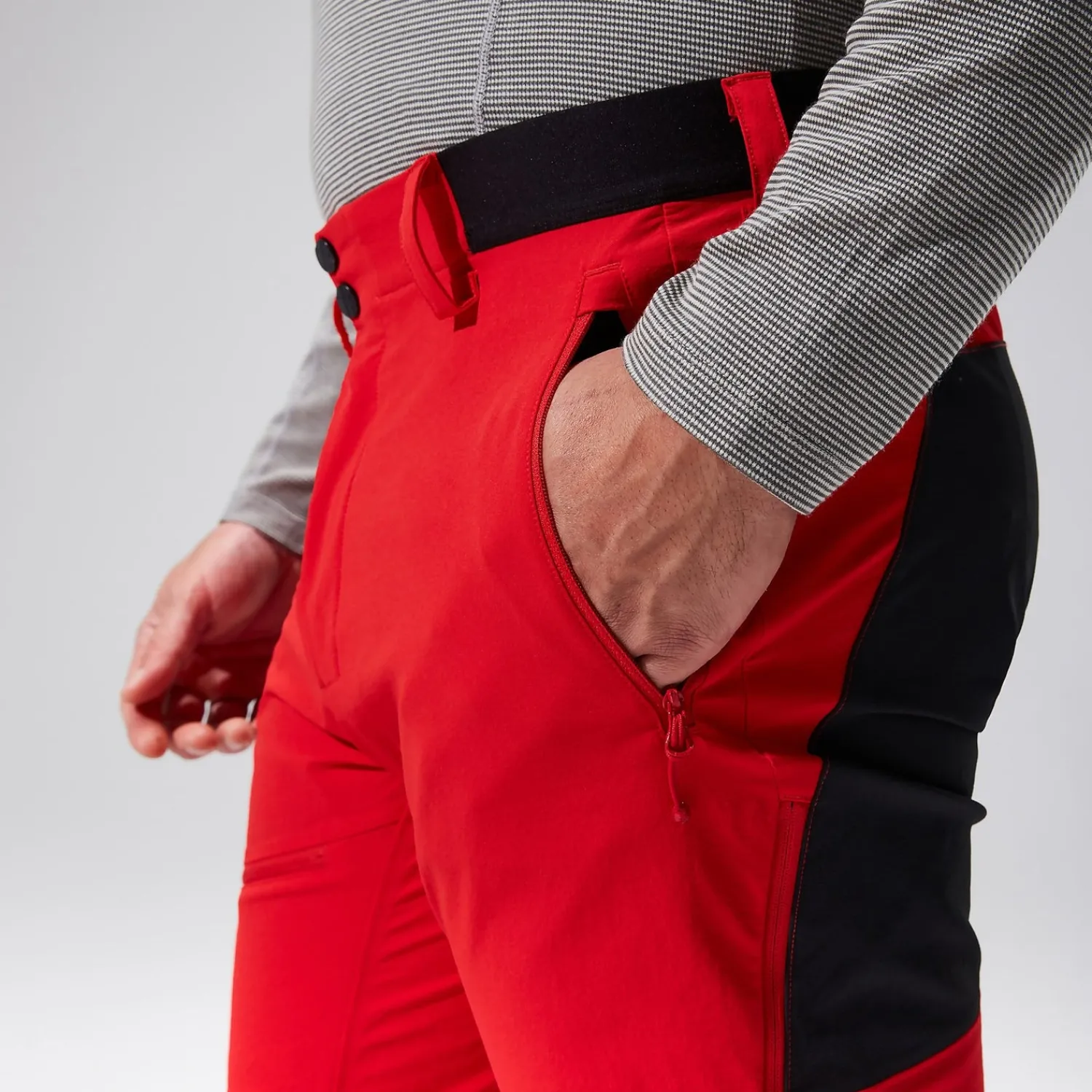 Berghaus Men's MTN Guide Alpine Pant - Red/Black Hot
