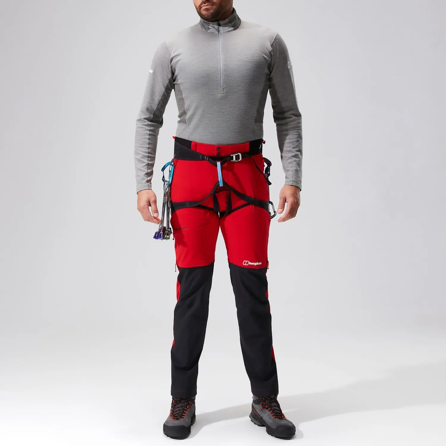 Berghaus Men's MTN Guide Alpine Pant - Red/Black Hot