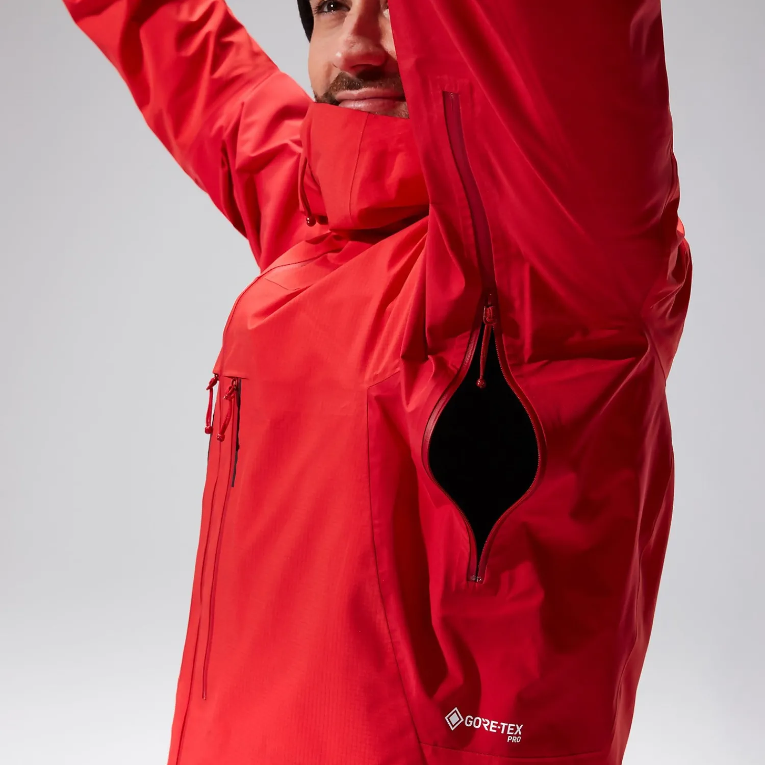 Berghaus Men's MTN Guide Alpine Pro Jacket - Red Hot