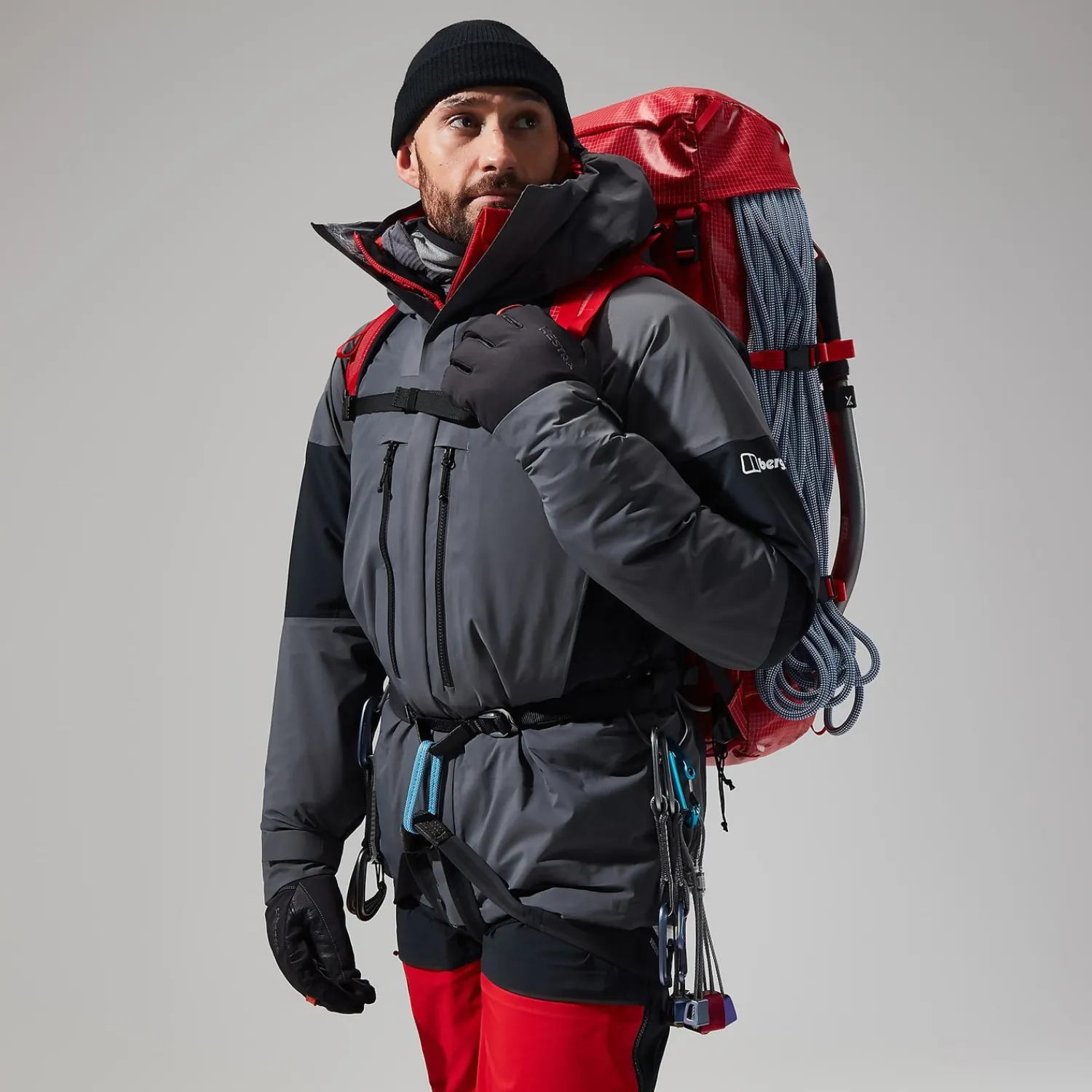 Berghaus Men's MTN Guide GTX Pro Jacket - Grey/Black Clearance