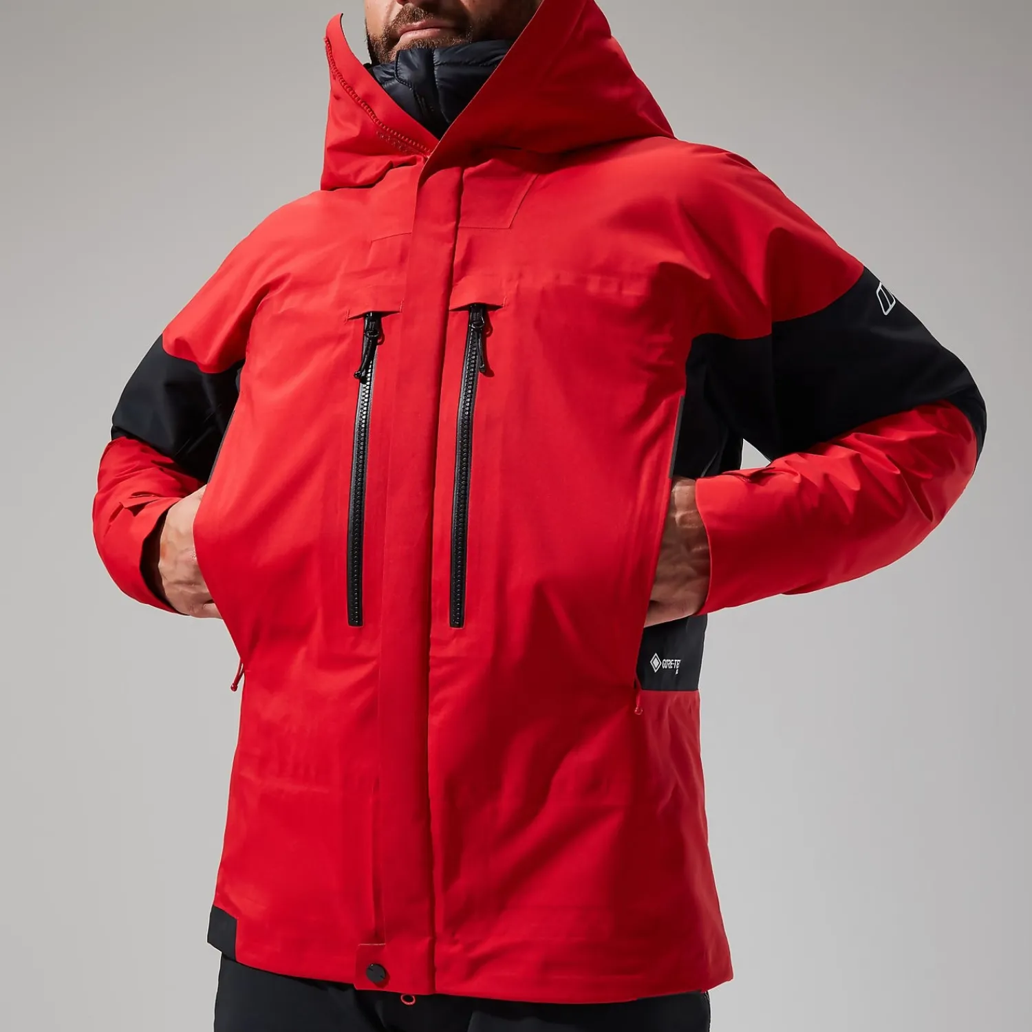 Berghaus Men's MTN Guide GTX Pro Jacket - Red/Black Discount