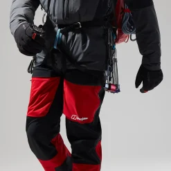 Berghaus Men's MTN Guide GTX Pro Pant - Black/Red Fashion