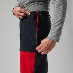 Berghaus Men's MTN Guide GTX Pro Pant - Black/Red Fashion