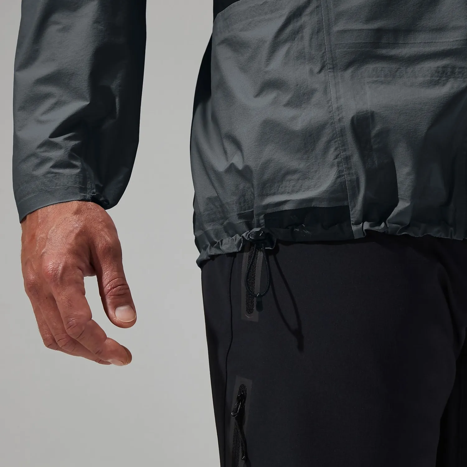 Berghaus Men's MTN Guide Hyper Alpha Jacket - Grey/Black New