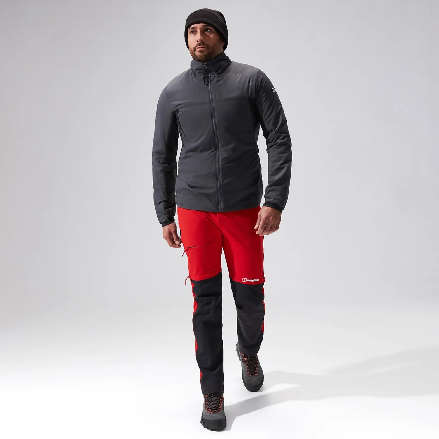 Berghaus Men's MTN Guide MW Hybrid Jacket - Grey/Black Online