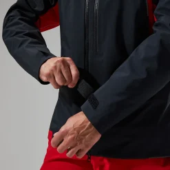 Berghaus Men's MTN Seeker GTX Jacket - Black/Red Outlet