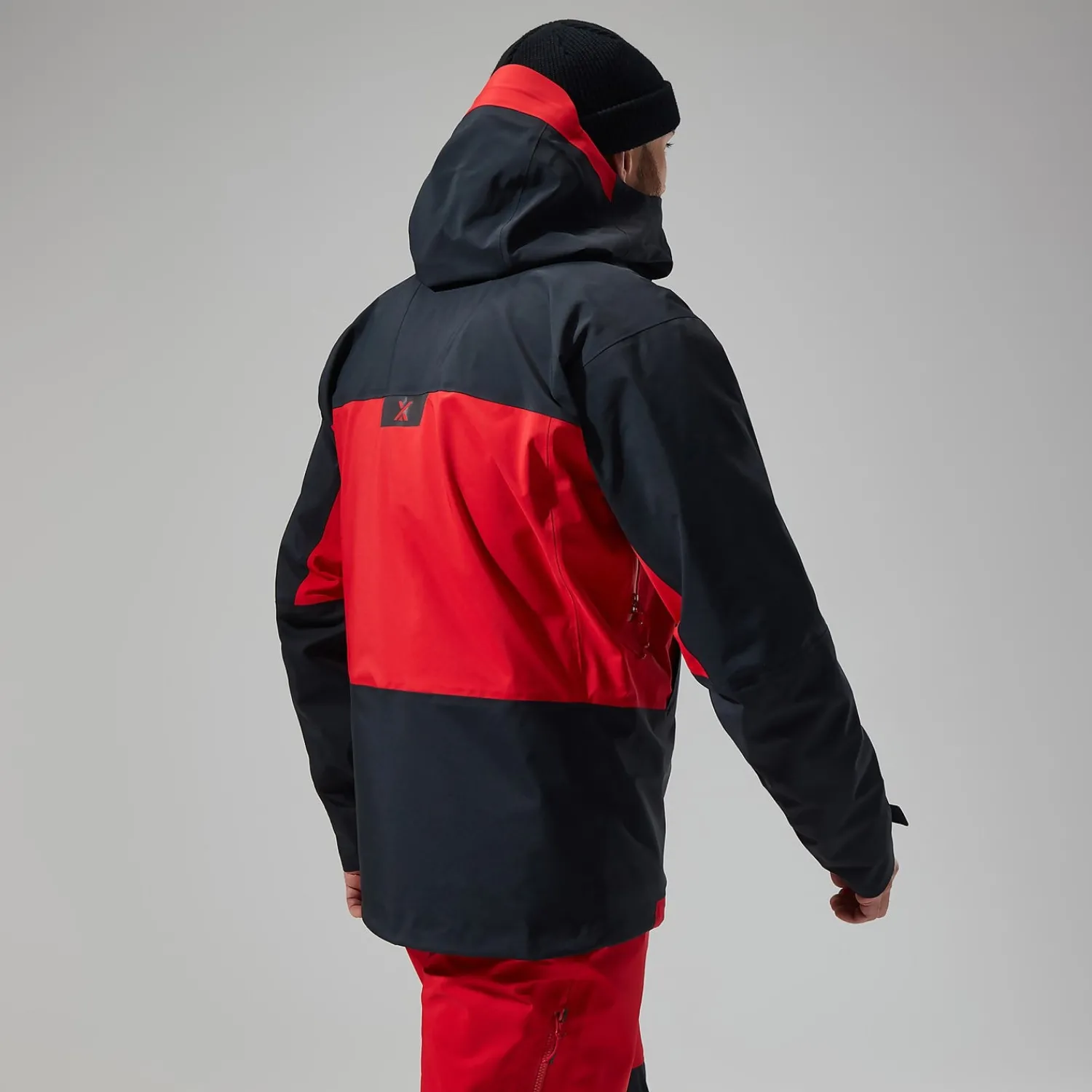 Berghaus Men's MTN Seeker GTX Jacket - Black/Red Outlet