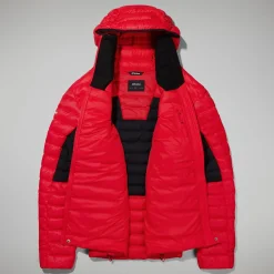 Berghaus Men's MTN Seeker MW Down Hoody - Red/Black Outlet