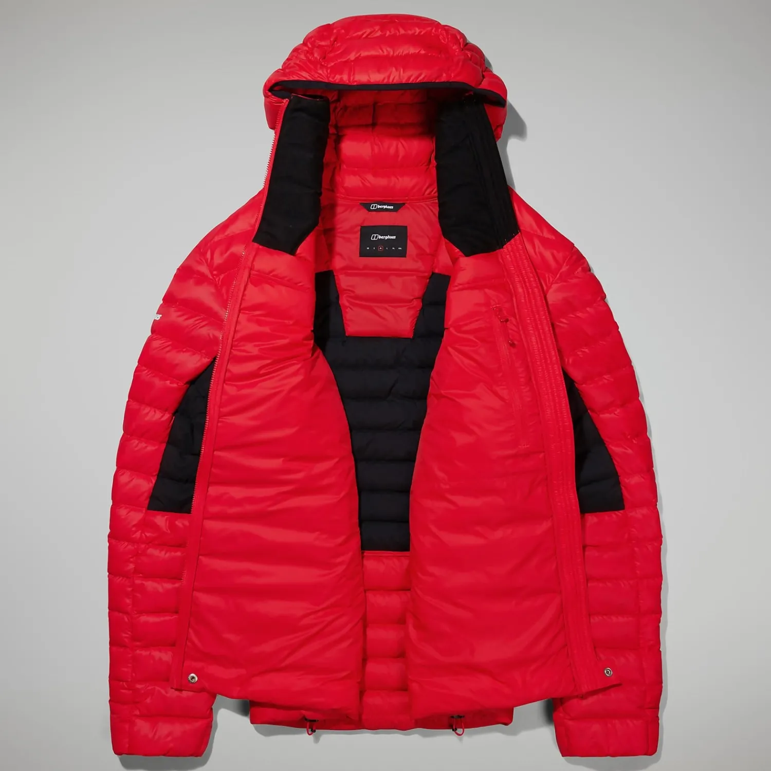 Berghaus Men's MTN Seeker MW Down Hoody - Red/Black Outlet