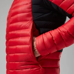 Berghaus Men's MTN Seeker MW Down Hoody - Red/Black Outlet