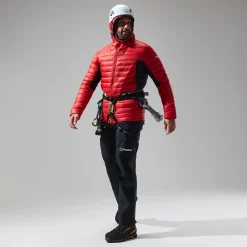 Berghaus Men's MTN Seeker MW Down Hoody - Red/Black Outlet