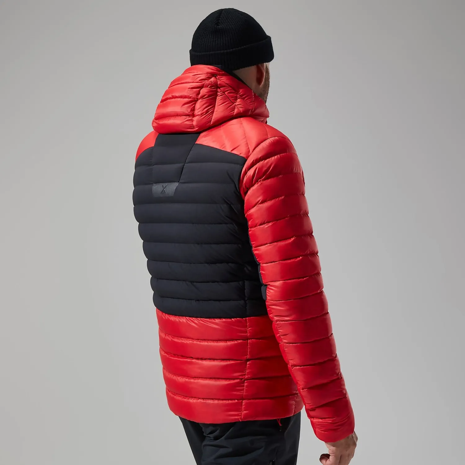 Berghaus Men's MTN Seeker MW Down Hoody - Red/Black Outlet