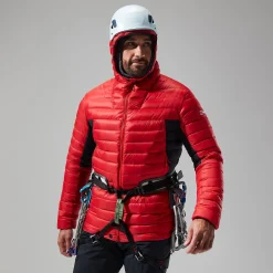 Berghaus Men's MTN Seeker MW Down Hoody - Red/Black Outlet