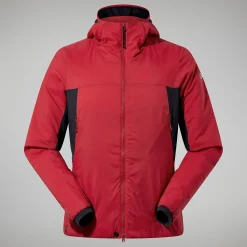 Berghaus Men's MTN Seeker MW Synthetic Hoody - Dark Red/Black Discount