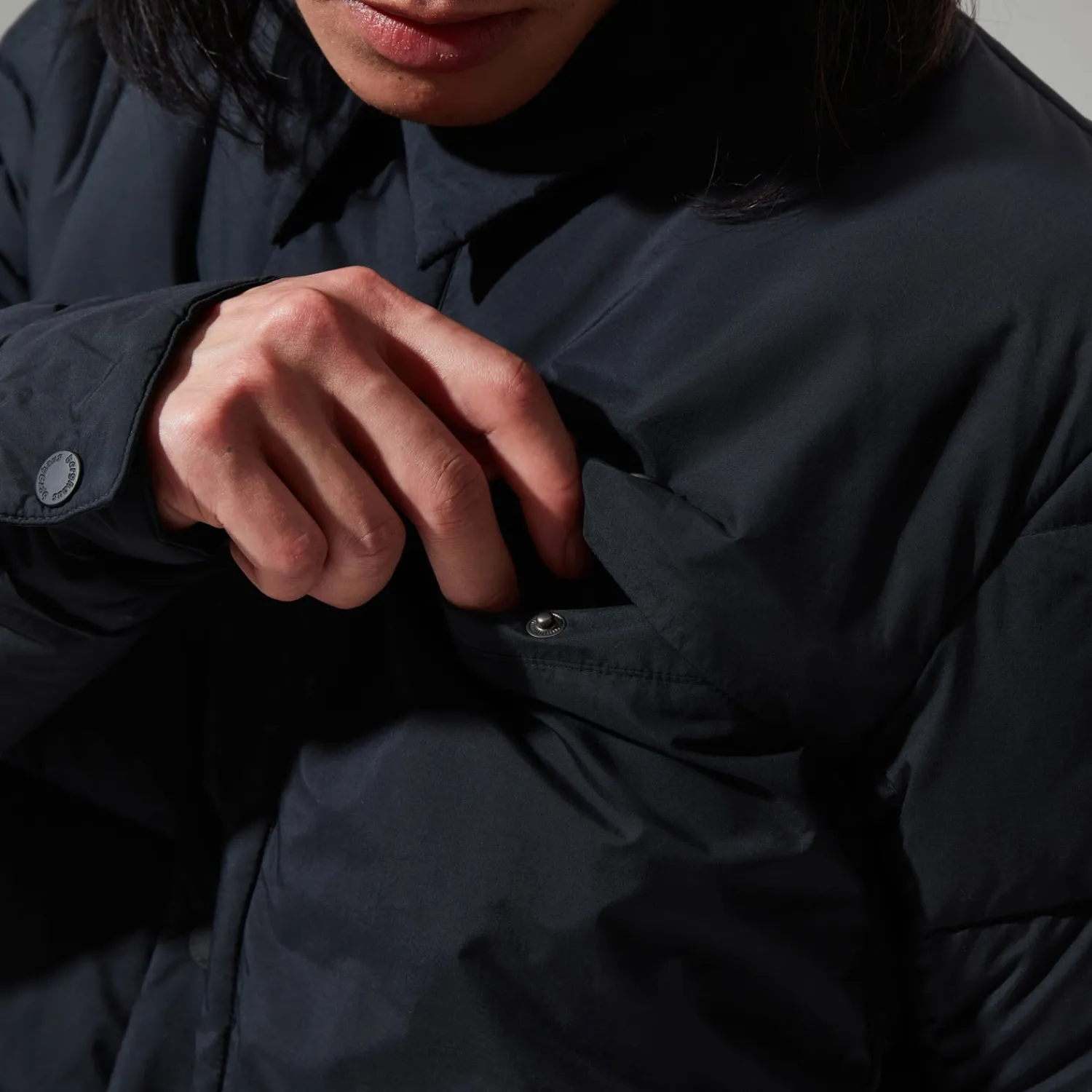Berghaus Men's Nollan Insulated Shacket - Black Online