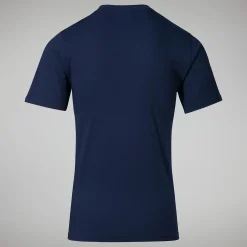 Berghaus Men's Organic Big Classic Logo Tee Dark Blue Fashion