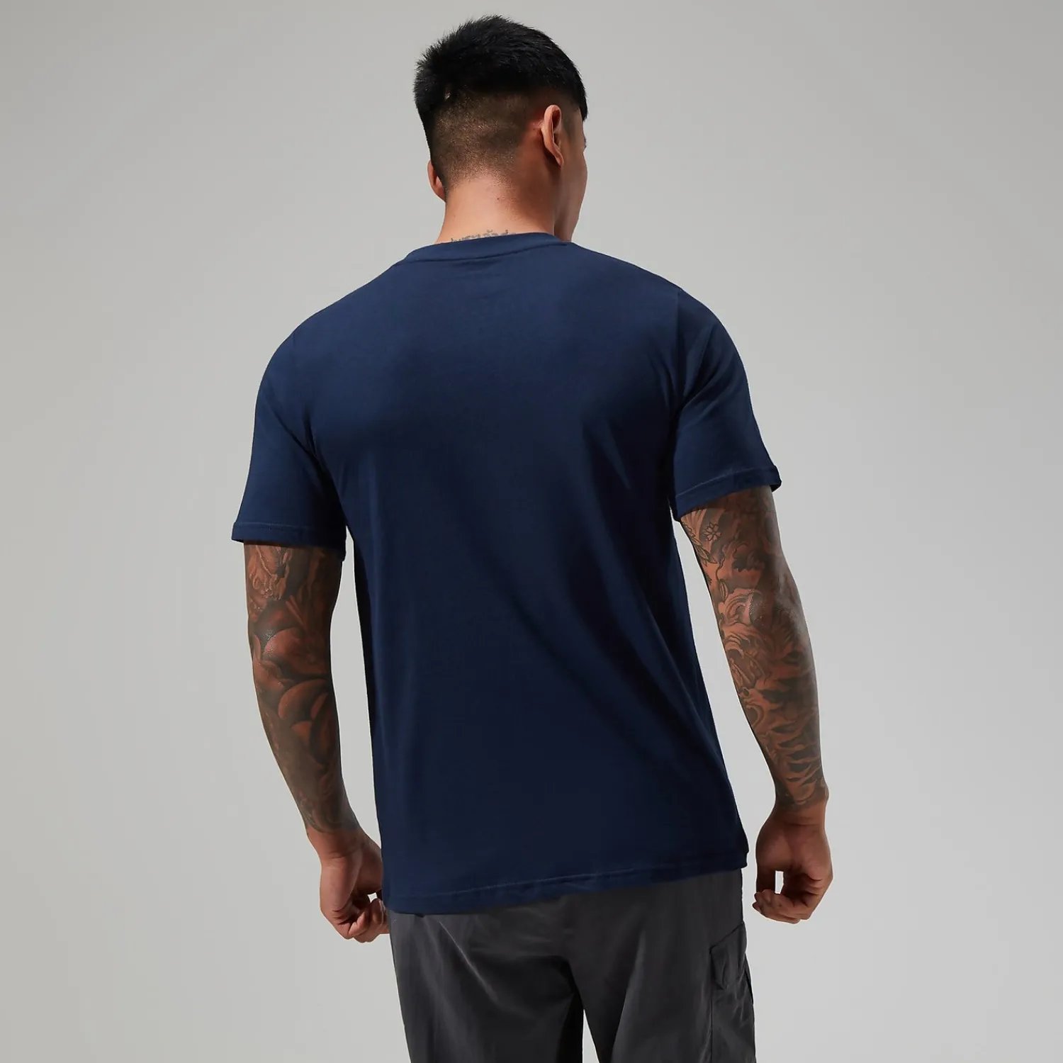 Berghaus Men's Organic Classic Logo Tee Dark Blue Hot