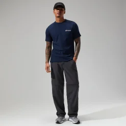 Berghaus Men's Organic Classic Logo Tee Dark Blue Hot