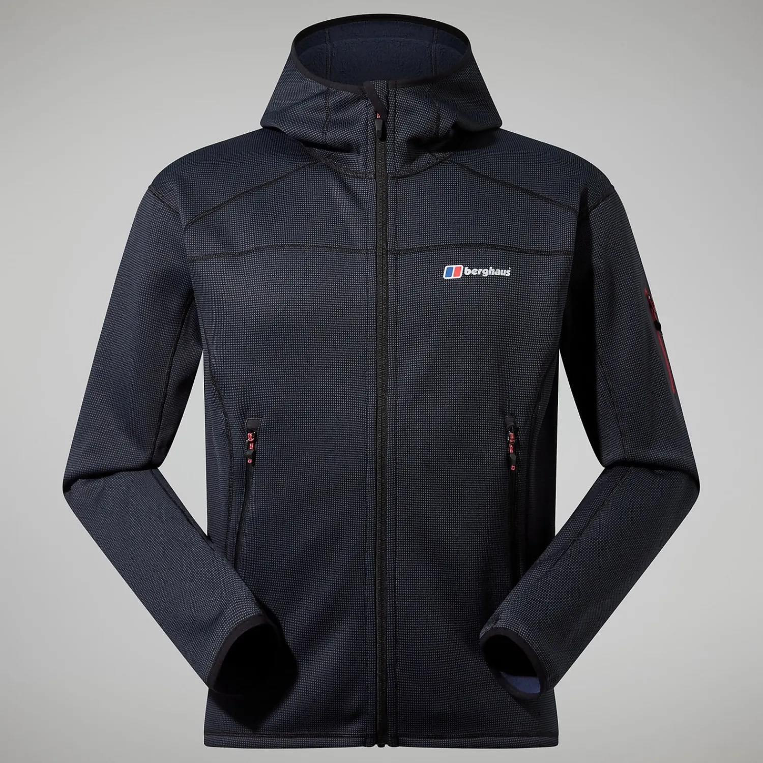 Berghaus Men's Pravitale MTN 2.0 Hooded Jacket - Grey/Black Sale
