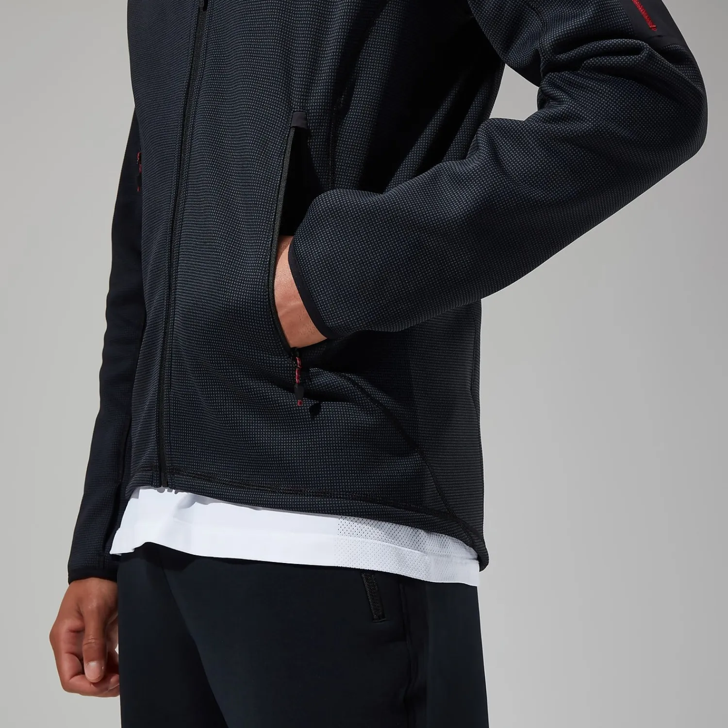 Berghaus Men's Pravitale MTN 2.0 Hooded Jacket - Grey/Black Sale