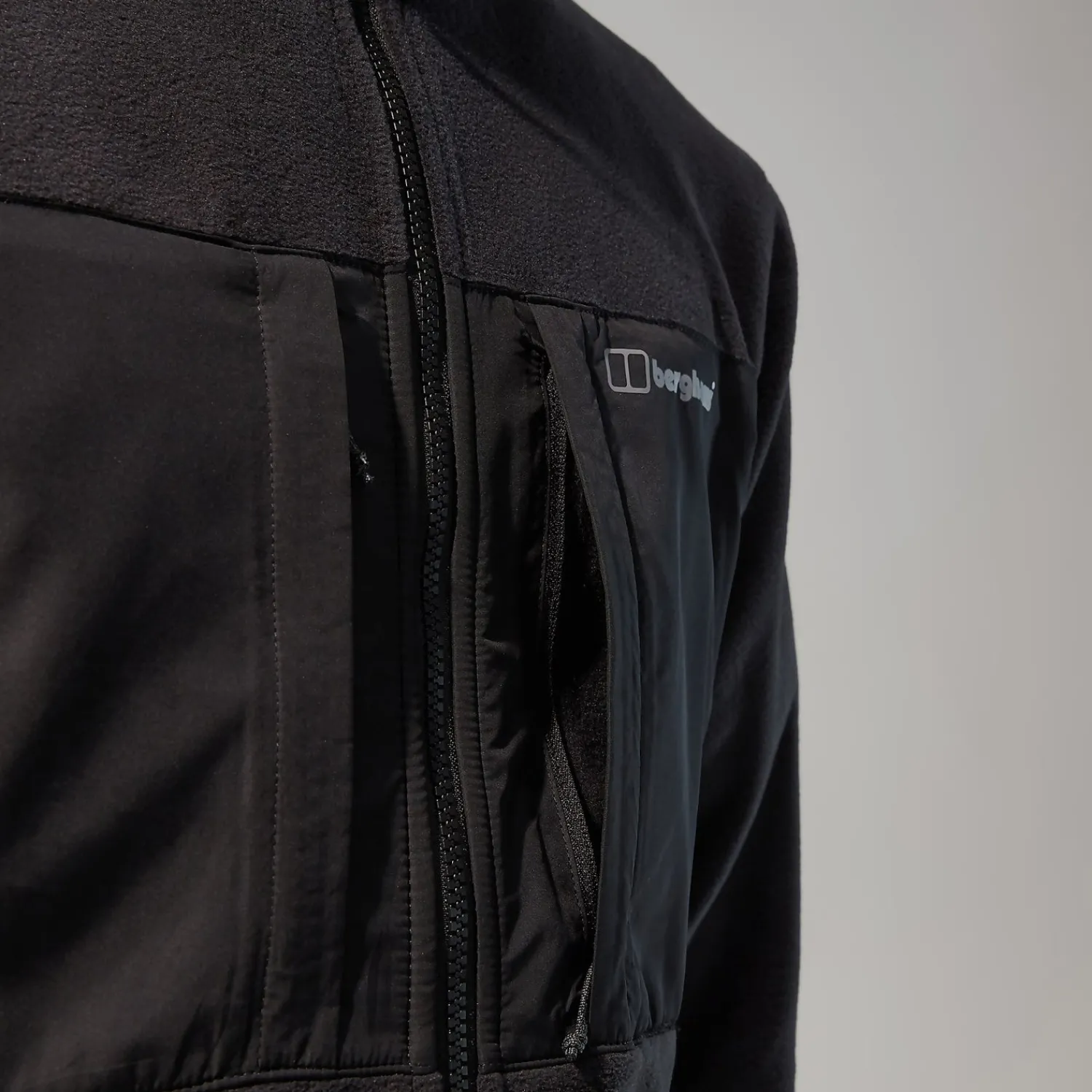 Berghaus Men's Prism Guide InterActive Polartec® Fleece Jacket - Black Outlet