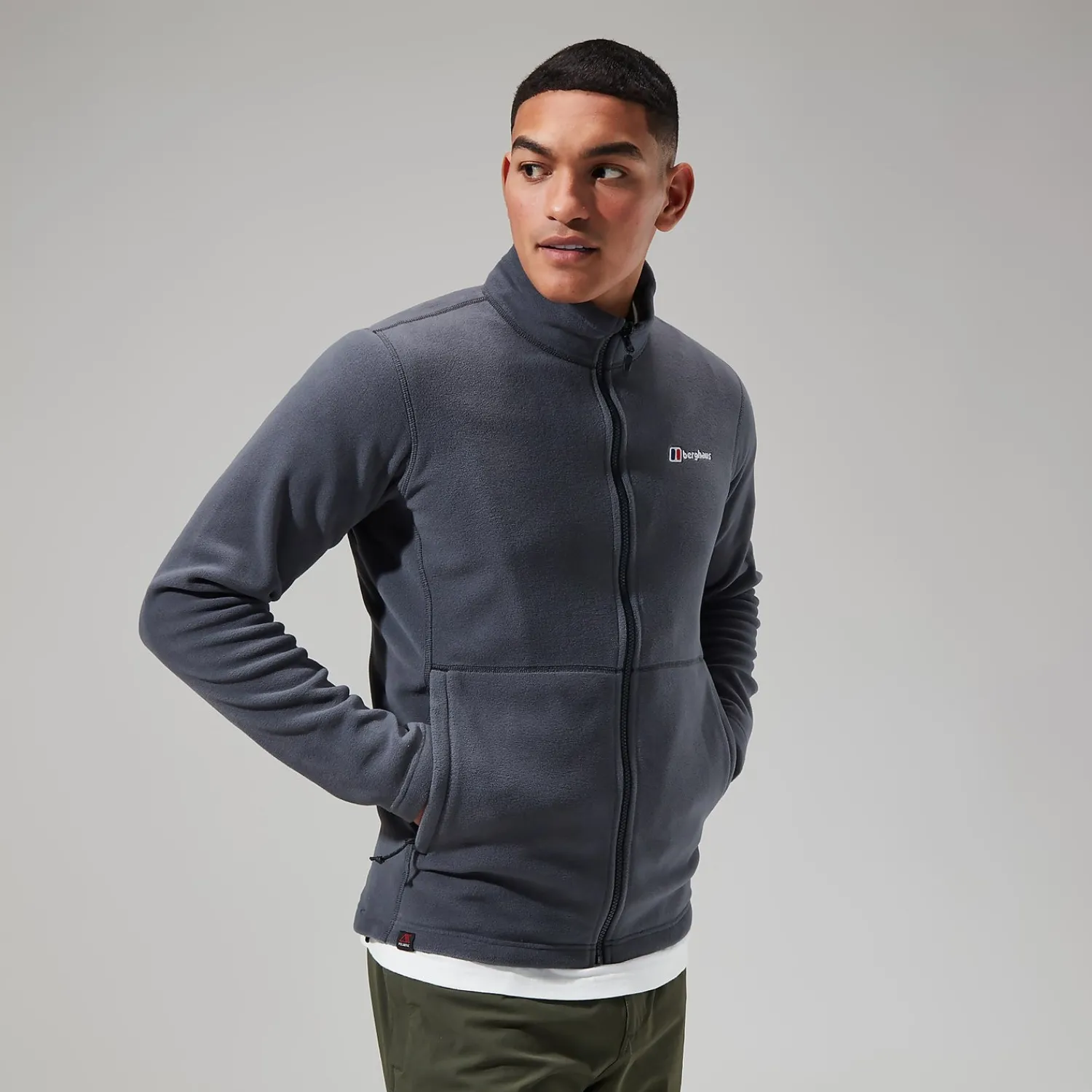 Berghaus Men's Prism Micro Polartec InterActive Jacket - Dark Grey Fashion