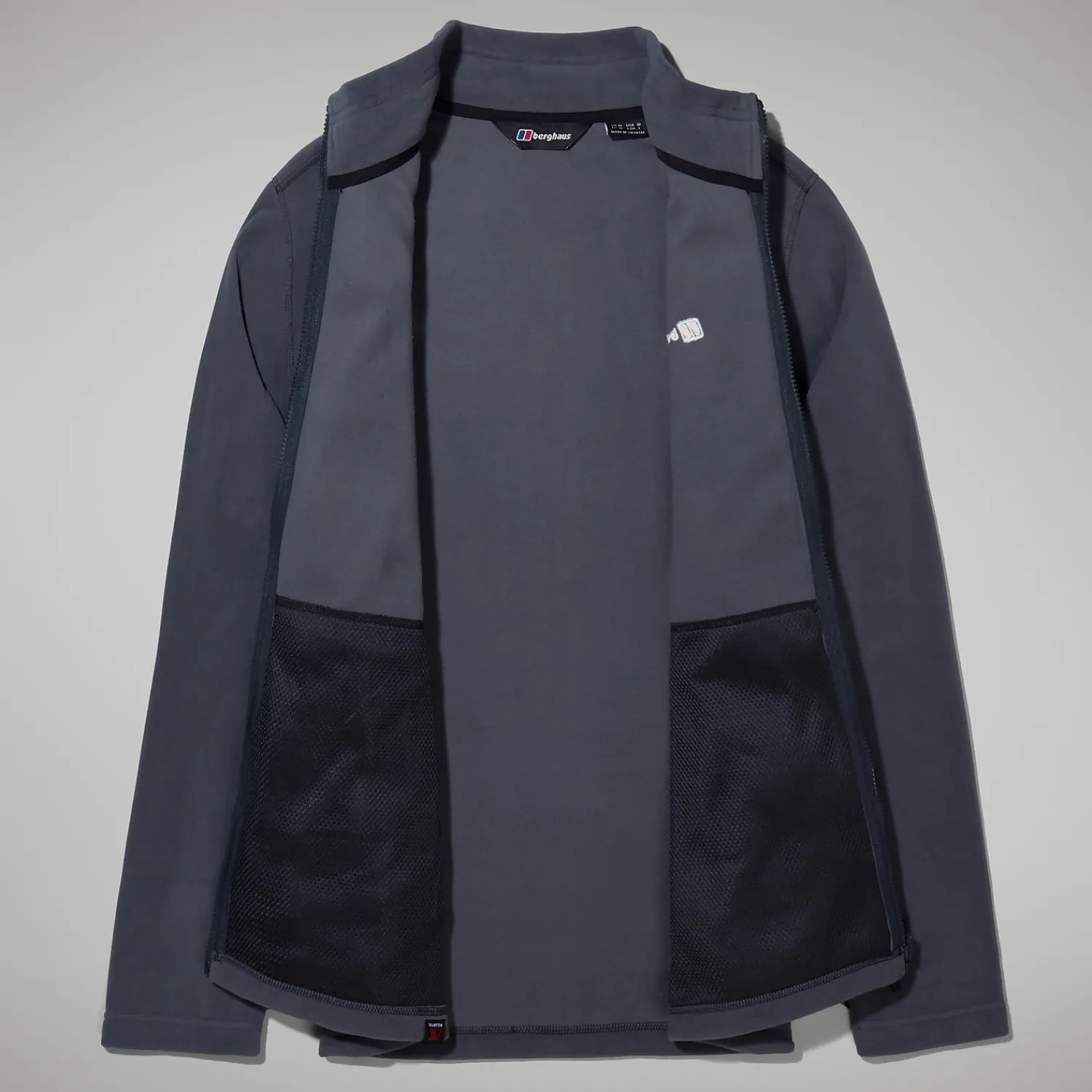 Berghaus Men's Prism Micro Polartec InterActive Jacket - Dark Grey Fashion