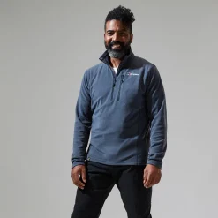 Berghaus Men's Prism Micro Polartec Half Zip - Dark Grey Best