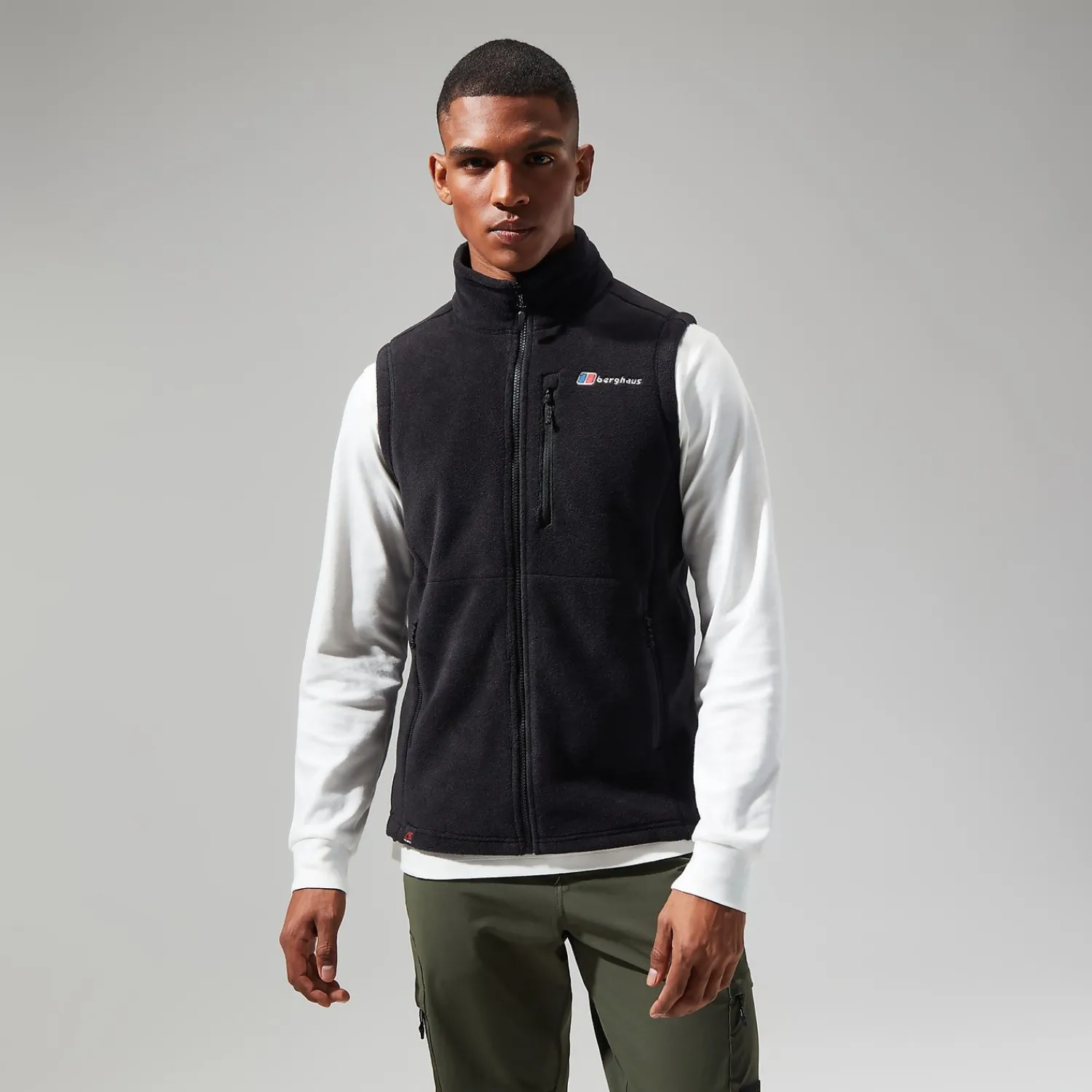 Berghaus Men's Prism Polartec InterActive Vest - Black Hot