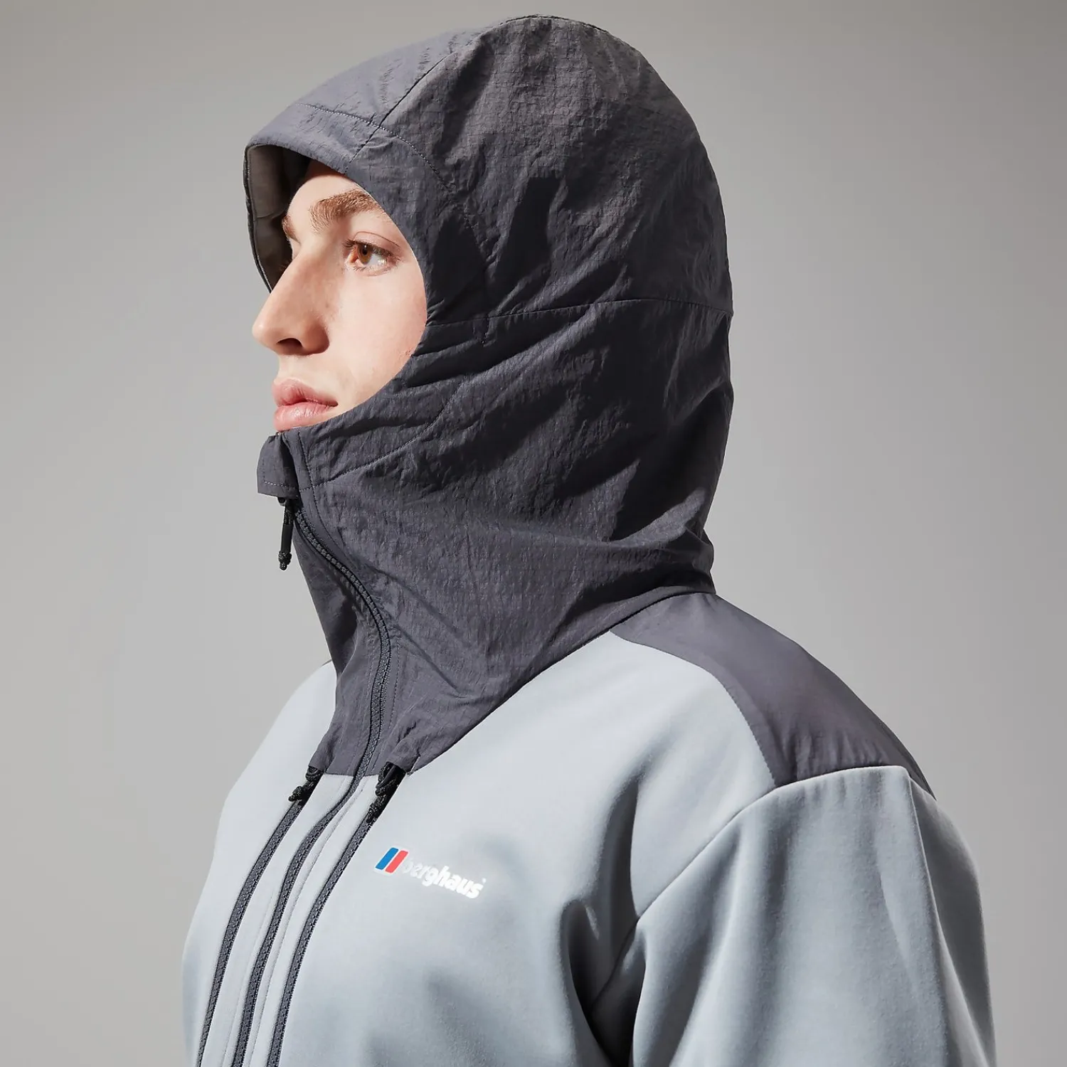 Berghaus Men's Reacon Hooded Jacket - Grey Discount