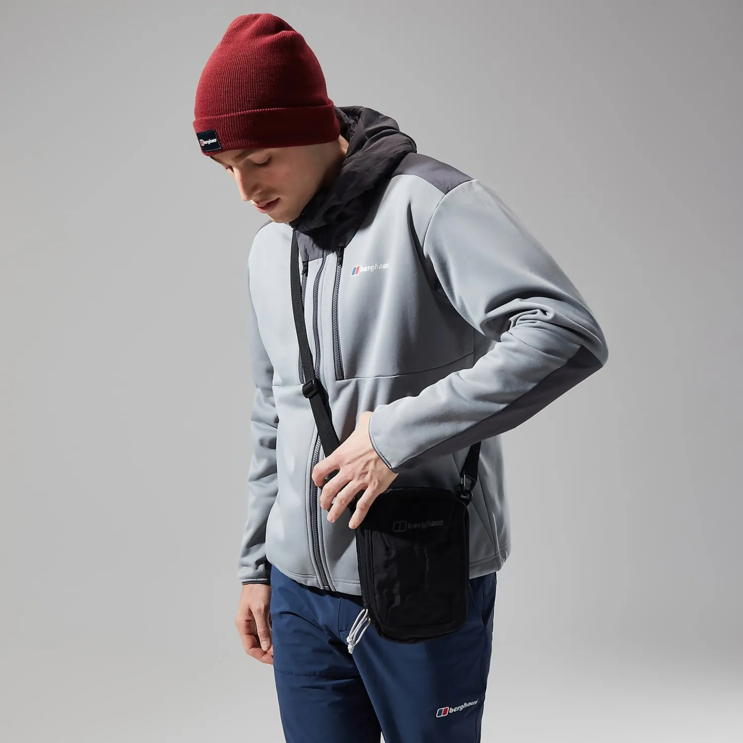 Berghaus Men's Reacon Hooded Jacket - Grey Discount