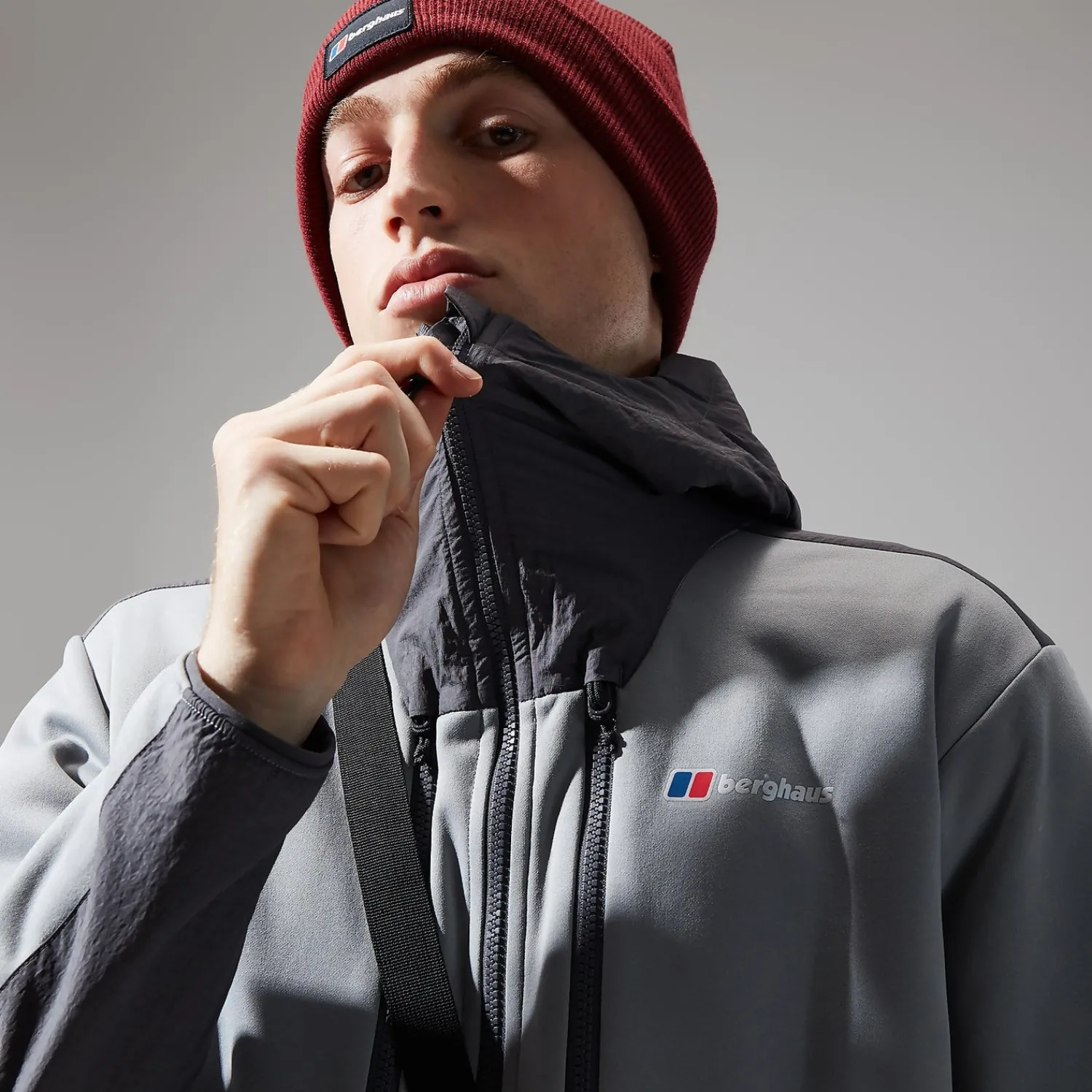 Berghaus Men's Reacon Hooded Jacket - Grey Discount