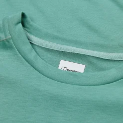 Berghaus Men's Relaxed Short Sleeve Tech Tee - Green Hot